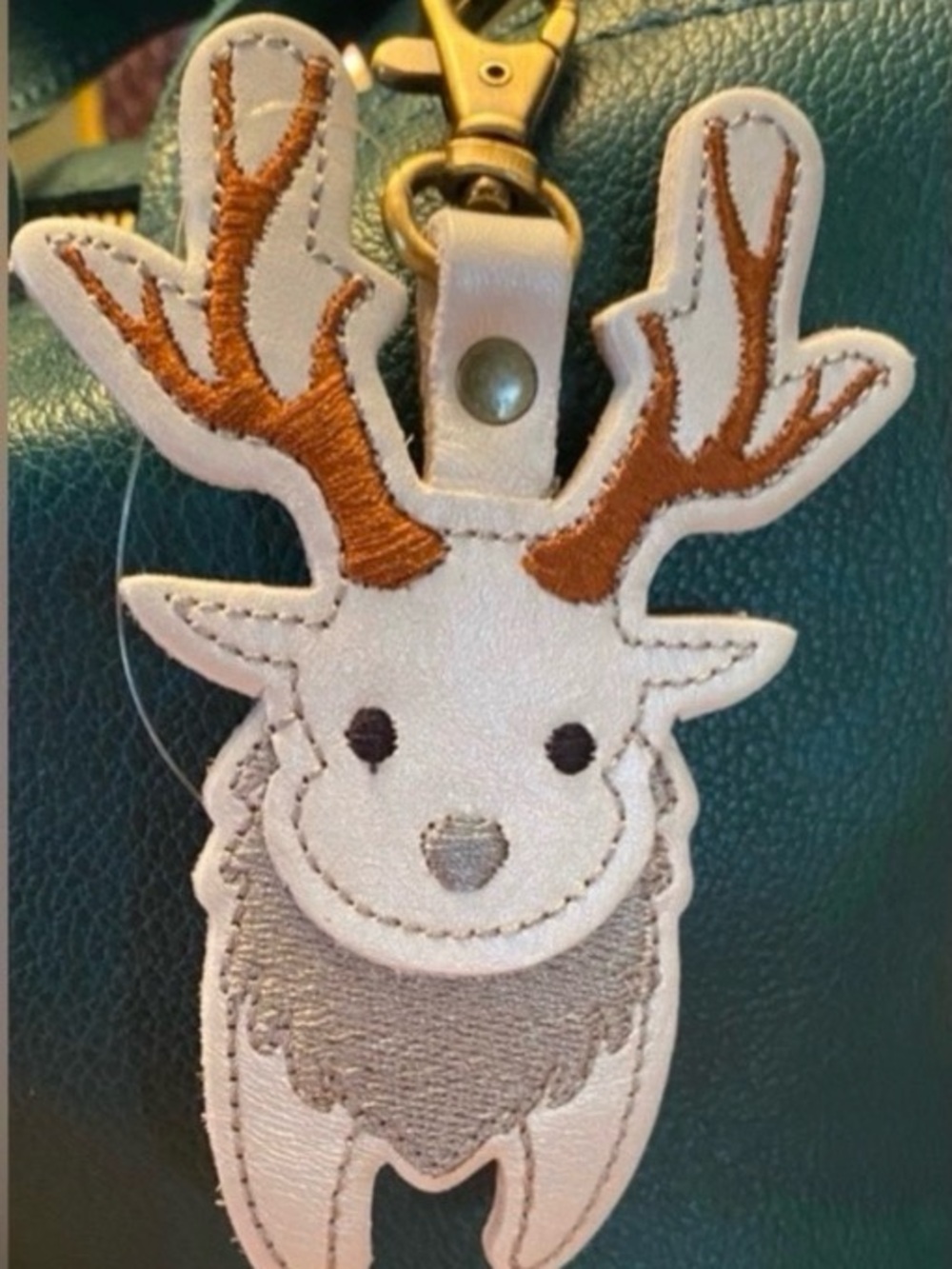 Portland Leather Deer Bag Charm Bag Flair - NEW